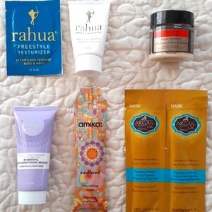 Hair Care Sample Set with Rahua, Madam CJ Walker, Amika, Christophe Robin, Hask